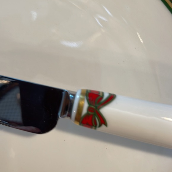 Royal Dalton dessert plate/knife - Picture 2 of 4